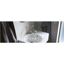 Lavabo mural Scola seno derecha DURAVIT