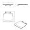 Asiento de ducha architect COSMIC