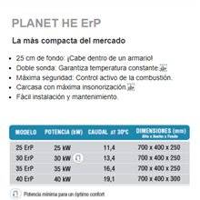 Caldera a gas Planet HE 25 SIME