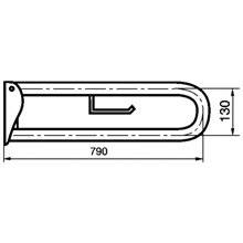 Barra de apoyo PRESTOEQUIP Prestobar Inox 170
