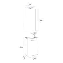 Mueble Blanco con puerta SALGAR MICRO