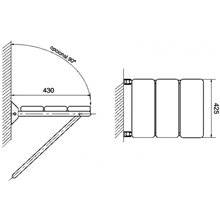 Asiento de ducha PRESTO Prestobar 210