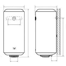 Termo vertical 50 litros TEGLER