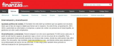 Inversión y Finanzas