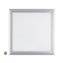 Panel LED ultrafino 30x30 cuadrado 1500lm plata