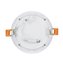 Placa LED circular ultrafina &Oslash;12x2cm 6W