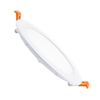 Placa LED circular ultrafina &Oslash;14'6x2cm 9W