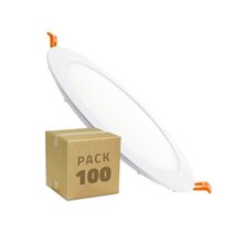 Pack x20 Placa LED circular ultrafina Ø22'5x2cm 18W