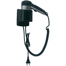 Secapelo negro individual 1240W mural Mediclinis