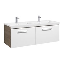 Pack mueble 120cm dos cajones Prisma Roca