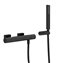 Grifo de ducha negro PROJECT TRES