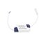 Placa LED circular ultrafina &Oslash;12x2cm 6W plata