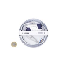 Plafón LED de techo redondo Ø12x4cm 6W blanco