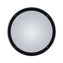 Plafón LED redondo IP65 Ø30x9cm negro
