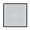Plaf&oacute;n LED cuadrado IP65 40x40x9cm negro