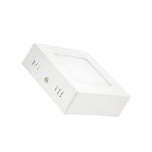 Plafón LED techo cuadrado 12x12x4cm 6W blanco
