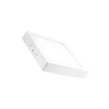 Plafón LED techo cuadrado 17x17x4cm 12W blanco