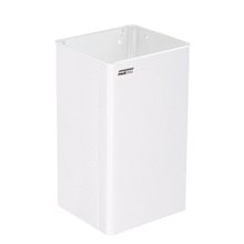 Papelera baño abierta 80L blanco Mediclinics