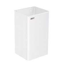 Papelera baño abierta 65L blanco Mediclinics