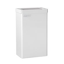Papelera baño abierta 53L blanco Mediclinics