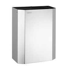 Papelera baño abierta 25L brillante Mediclinics