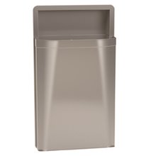 Papelera semiempotrable 45L Bradley Mediclinics