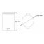Papelera circular pedal 5L satinado Mediclinics