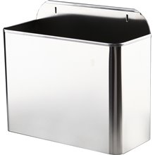 Papelera mural cromada 11 L NOFER