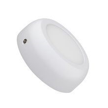 Plafón LED de techo redondo Ø12'5x4cm 6W blanco