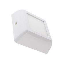 Plafón LED de techo cuadrado 12x12x4cm 6W blanco