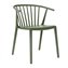 Pack de 2 sillas con brazos gris verdoso Woody Resol