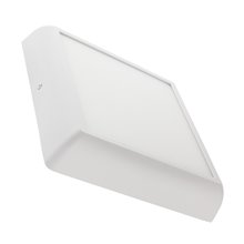 Plafón LED techo cuadrado 22x22x4cm 18W blanco