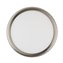 Plaf&oacute;n LED techo redondo &Oslash;30x4cm 24W plateado