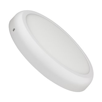 Plaf&oacute;n LED techo redondo &Oslash;30x4cm 24W blanco