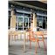 Set de 2 sillas naranja Toledo Aire Resol