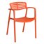 Set de 2 sillas naranja Toledo Aire Resol
