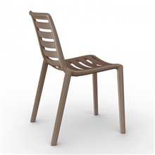 Juego de 2 sillas chocolate Slatkat Resol