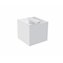 Portacepillos con dispensador blanco the grid COSMIC