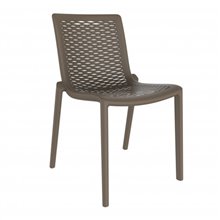 Set de 2 sillas chocolate Netkat Resol