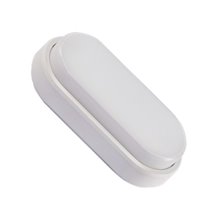 Plafón LED Hublot circular IP54 Ø21x6cm blanco