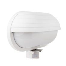 Plafón LED detector presencia IP44 26x10x19cm E27