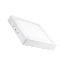 Plafón LED detector presencia 22'5x22'5x4cm blanco