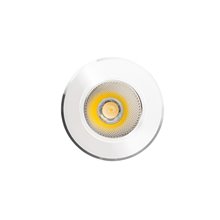 Foco LED circular direccionable Ø8'5x5'5cm 5W plata
