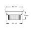 Foco LED circular direccionable &Oslash;8'3x6cm 7W blanco