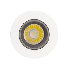 Foco LED circular direccionable Ø10'5x7'5cm 9W negro