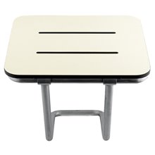 Asiento apoyo a pared láminas fenólicas Mediclinics