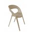 Set de 2 sillas apilables arena Carla Resol