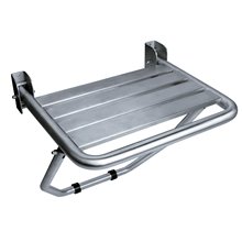 Asiento abatible con apoyo satinado Mediclinics