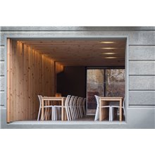 Set de 2 sillas chocolate Lama Resol