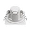 Foco LED Downlight IP54 8'3x8'3x5cm 5W blanco